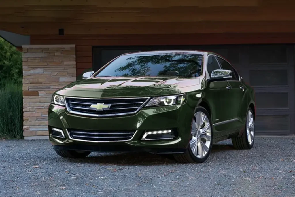 dark green colour Chevrolet-Impala Cars With The Highest Horsepower