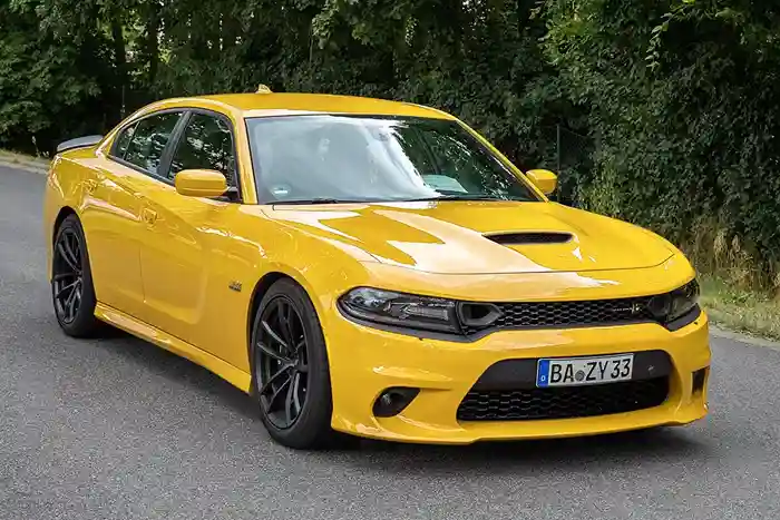 yellow colour Dodge-Charger Cars With The Highest Horsepower