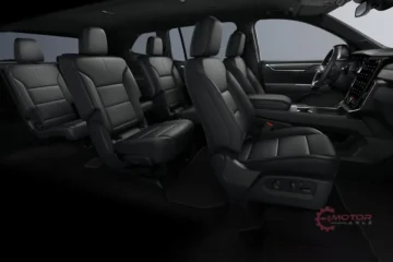 SUV with captain seats and third row