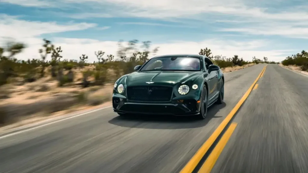 Bentley Continental GT with V12 engine