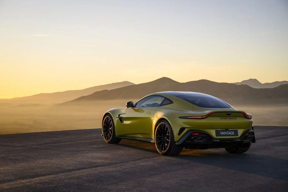 2025 Aston Martin Vantages With Full-Width Tail Lights