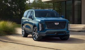 All New 2025 Cadillac Escalade three row suv