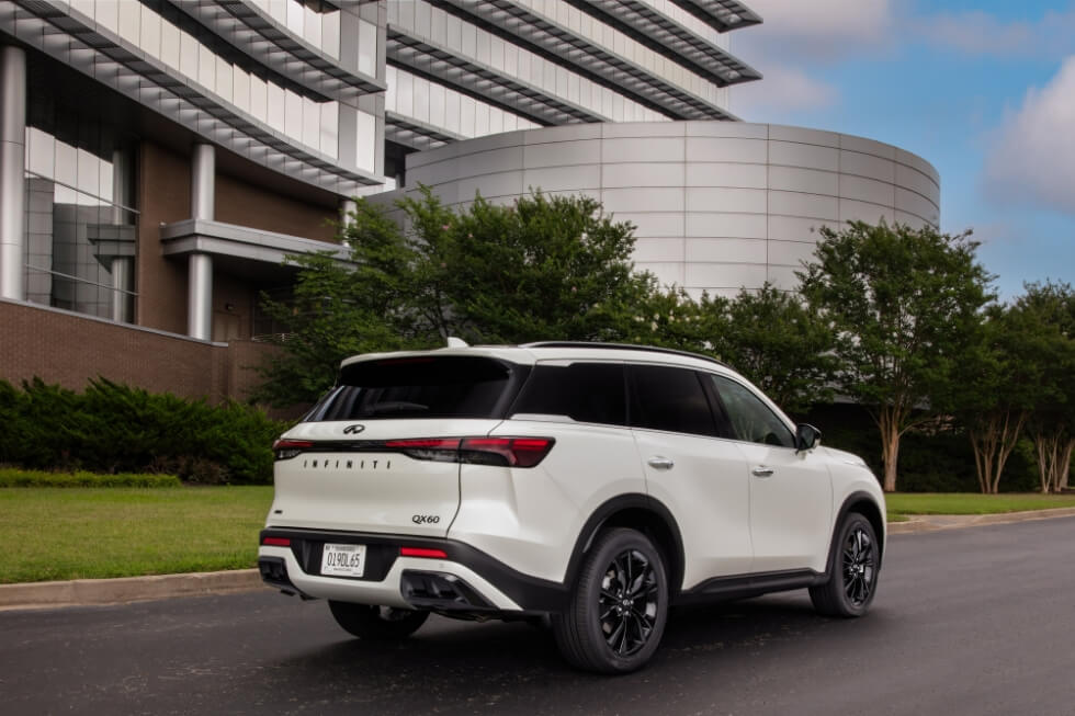 2025 INFINITI QX60 enhanced with new Black Edition Package