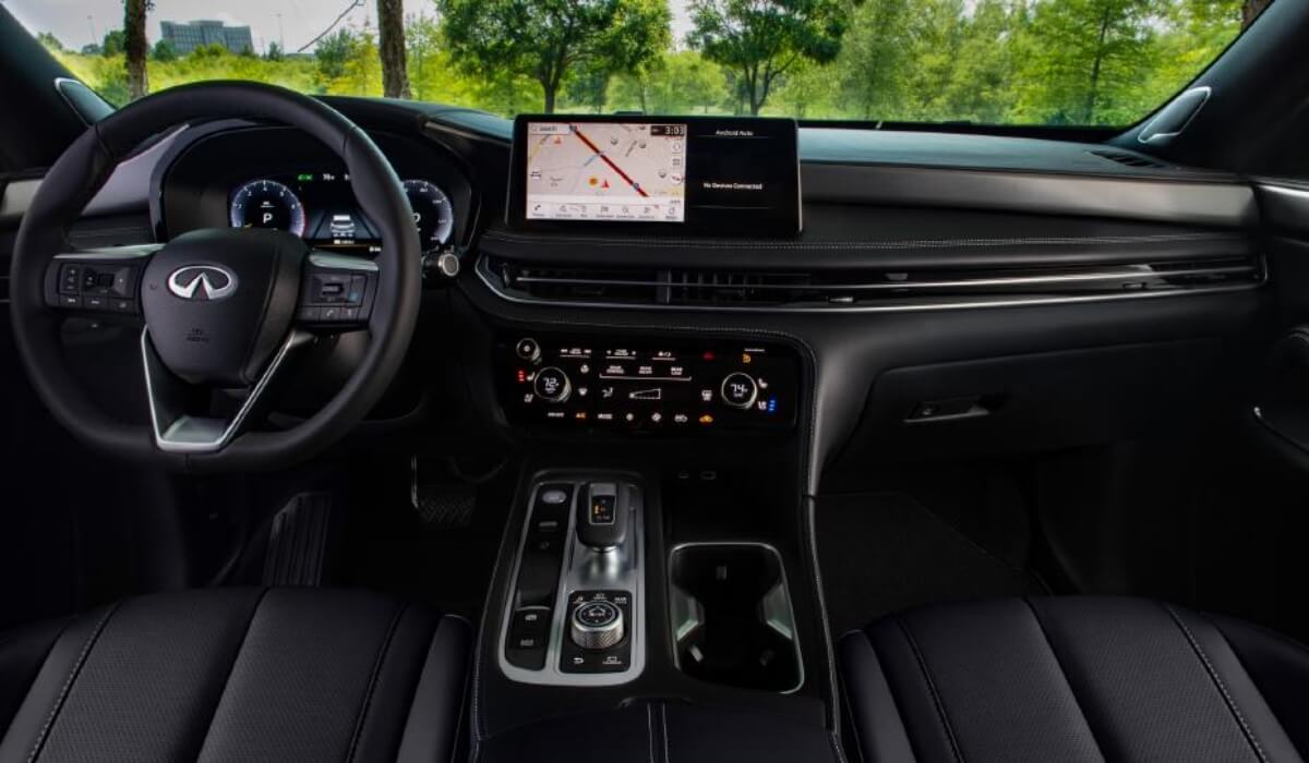 2025 QX60 Black Edition Package Interior