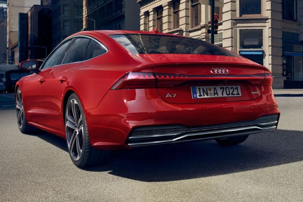 Audi A7 With Full-Width Tail Lights