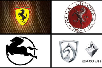 Cars With Horse Logos Symbolizing