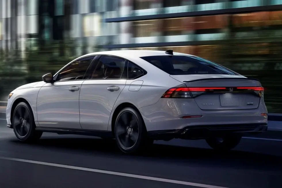 Honda Accord With Full-Width Tail Lights