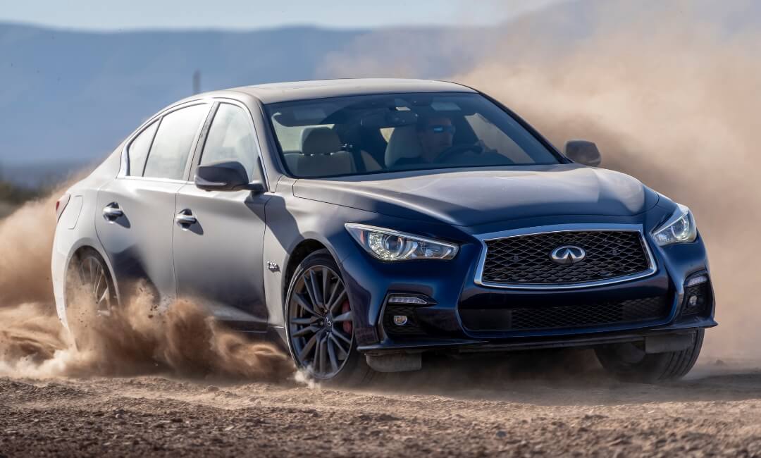 2020 Infiniti Q50 with 300hp under 20k