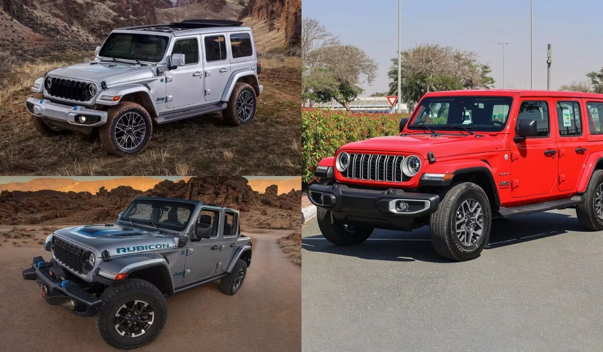 Jeep Wrangler vs. Rubicon vs. Sahara