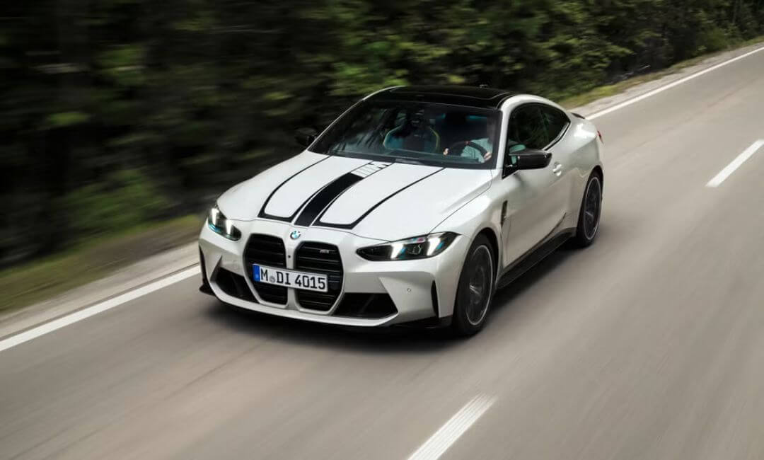 2025 BMW M4 xDrive street racing car 0-60 mph in 41s