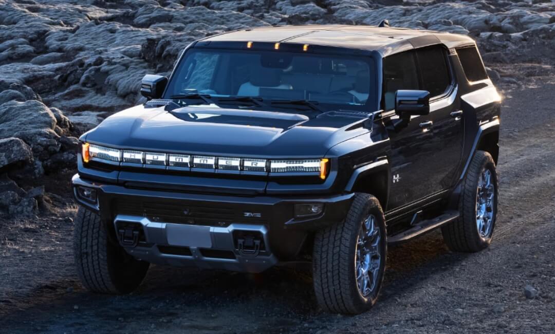 2025 GMC Hummer EV SUV look like jeep