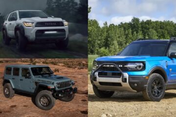 Toyota 4runner vs jeep wrangler vs ford bronco