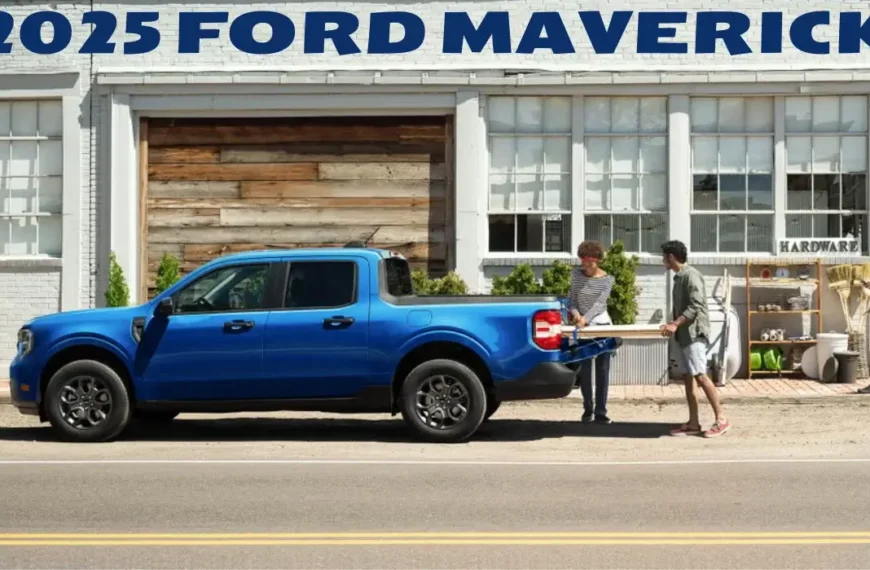 Ford maverick new look