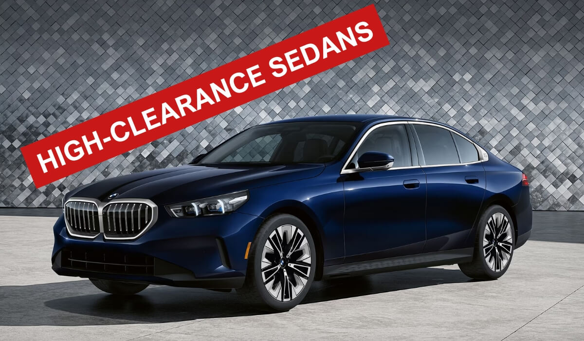 Top Sedans with High Ground Clearance to buy