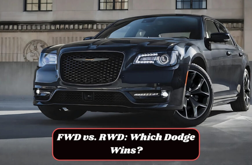 Dodge FWD 3.8 V6 vs. Dodge RWD 3.8 V6