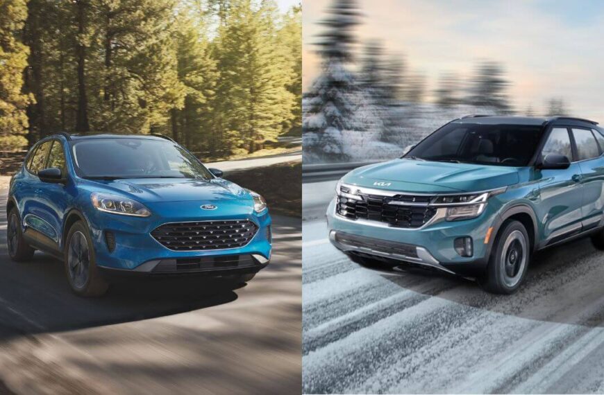 2022 ford escape vs 2022 kia seltos​