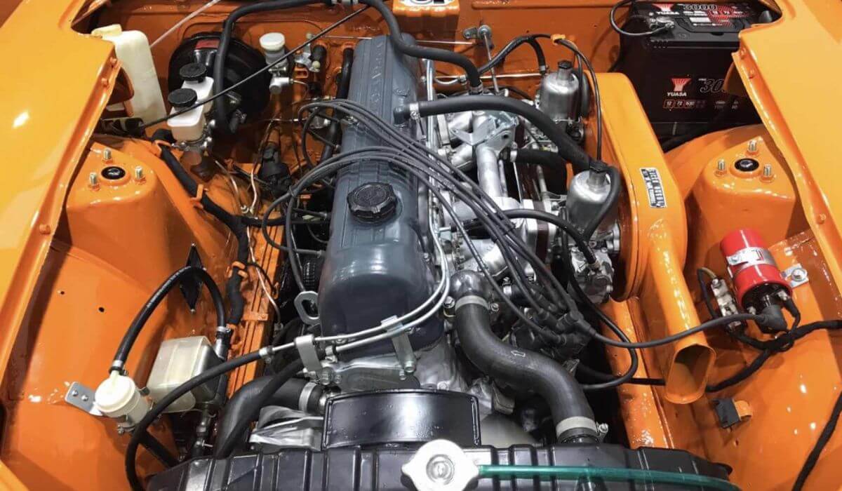 73 Nissan PU LS Swap Engine