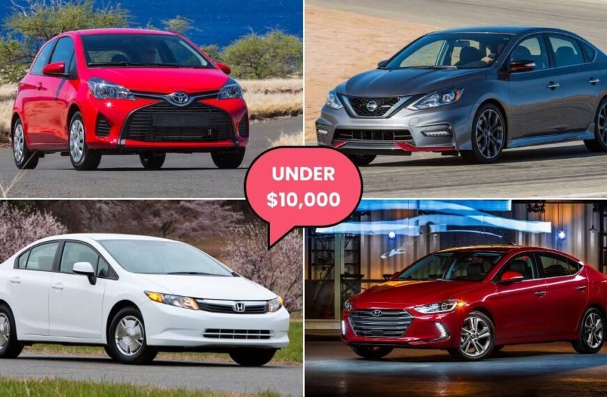10 student-friendly cars under $10,000, combining reliability, style, and affordability."