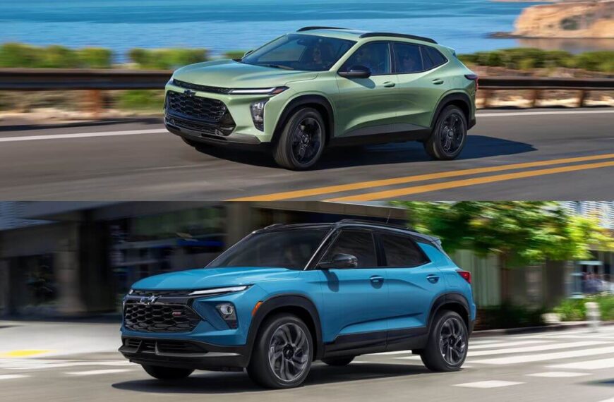 2025 chevrolet trax vs 2025 chevrolet trailblazer