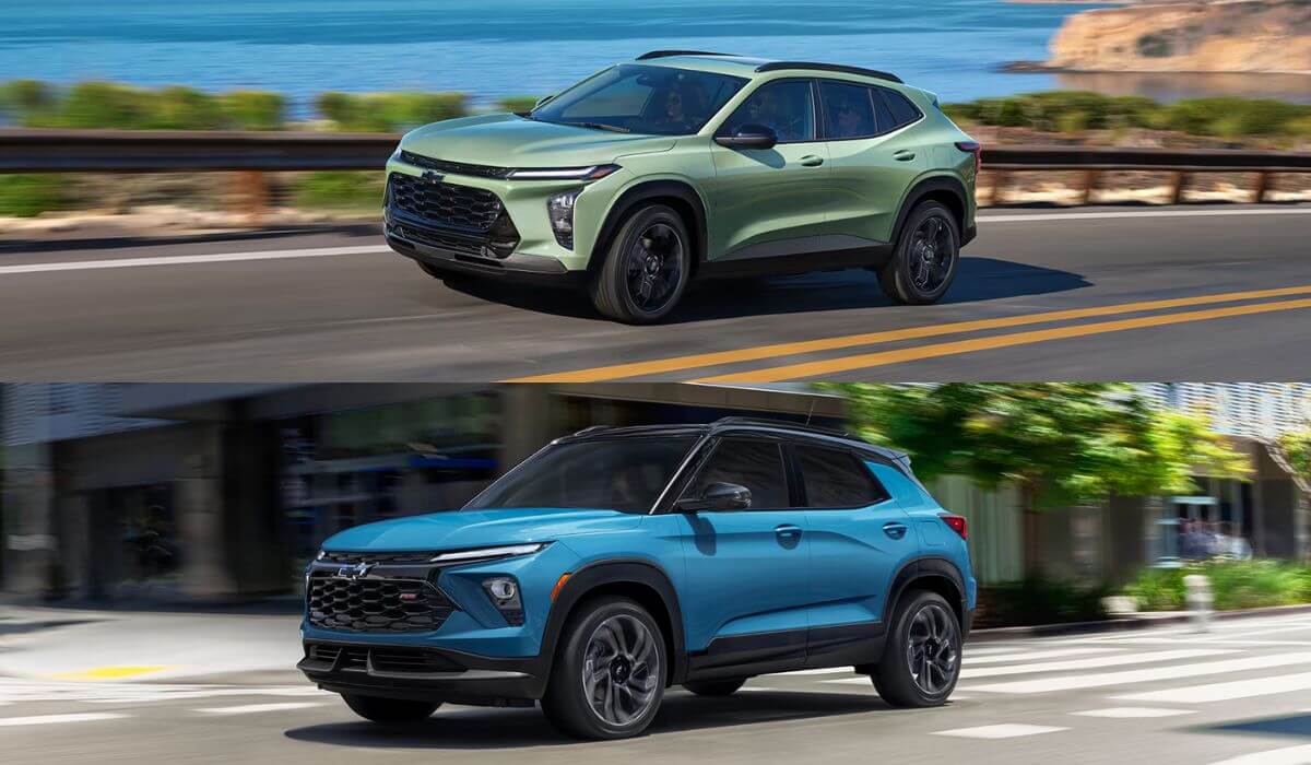 2025 chevrolet trax vs 2025 chevrolet trailblazer