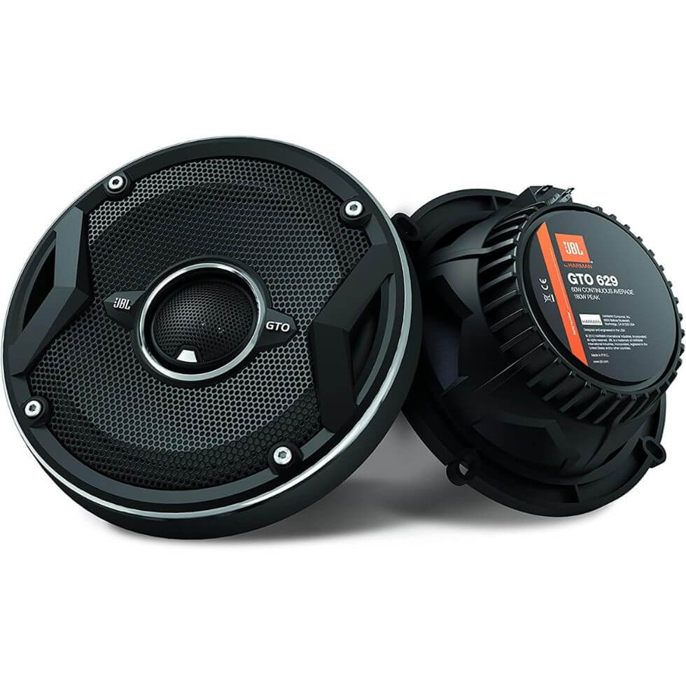 JBL GTO629 6.5-Inch 2-Way Coaxial Car Audio Speakers