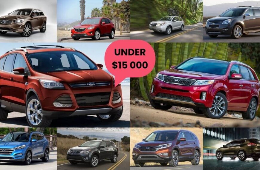 Best Used SUVs Under $15,000