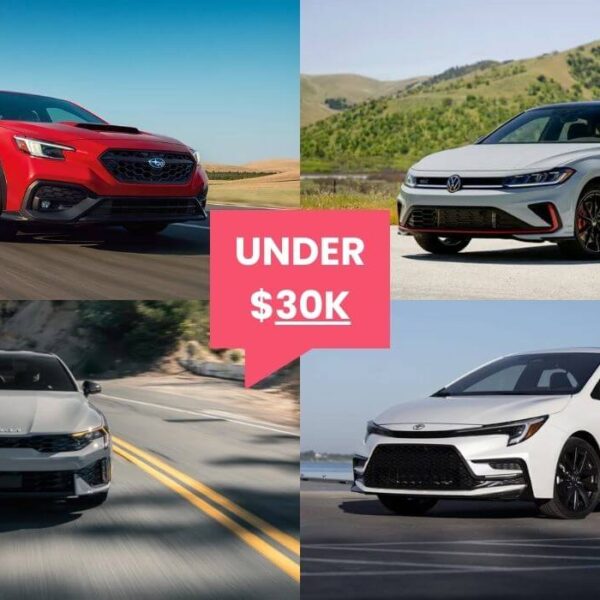 Best Sporty Sedans Under $30K