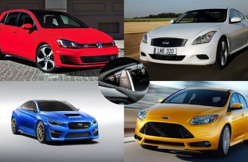 cars with paddle shifters