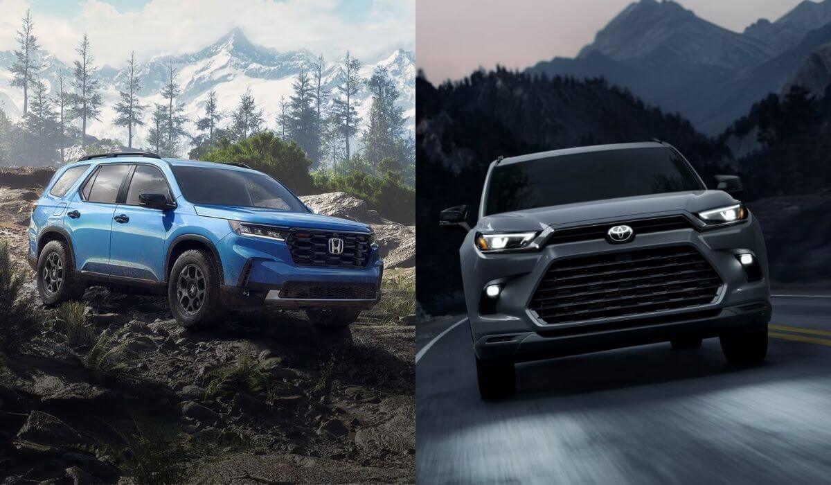 2025 Honda Pilot vs. 2025 Toyota Grand Highlander