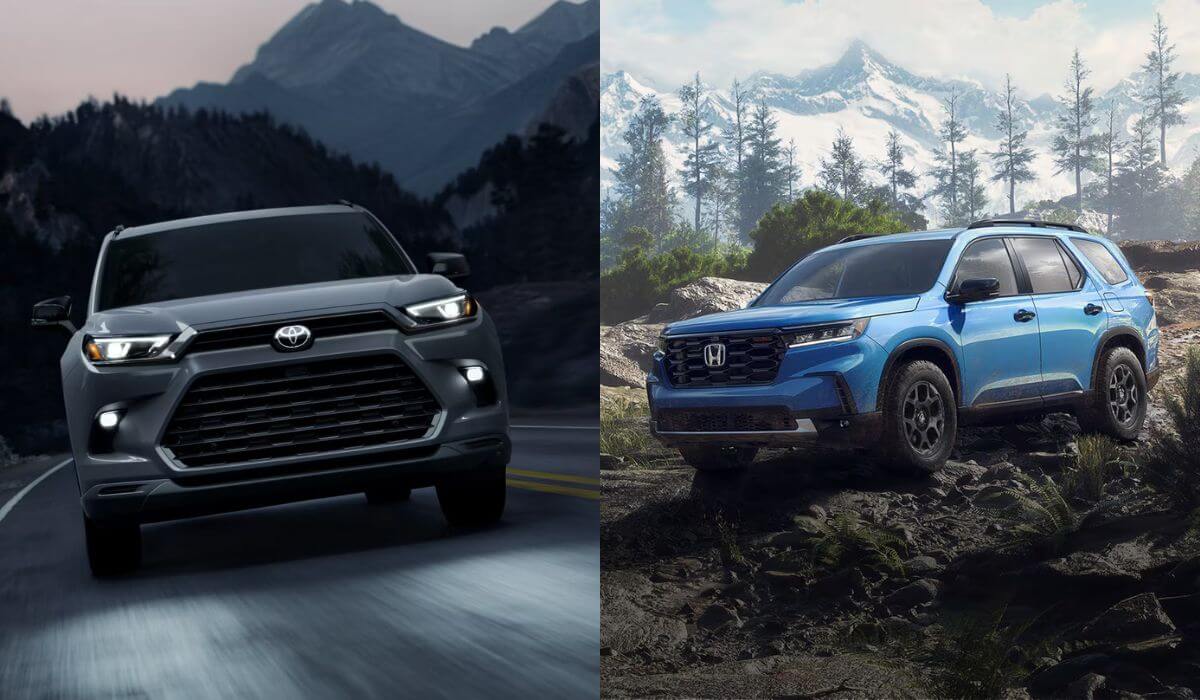 2025 Toyota Grand Highlander vs 2025 Honda Pilot