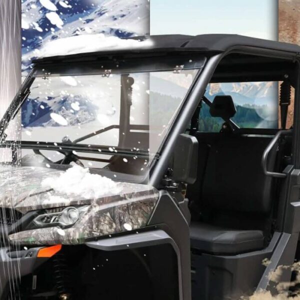 CFMOTO UForce 1000/XL Flip Windshield