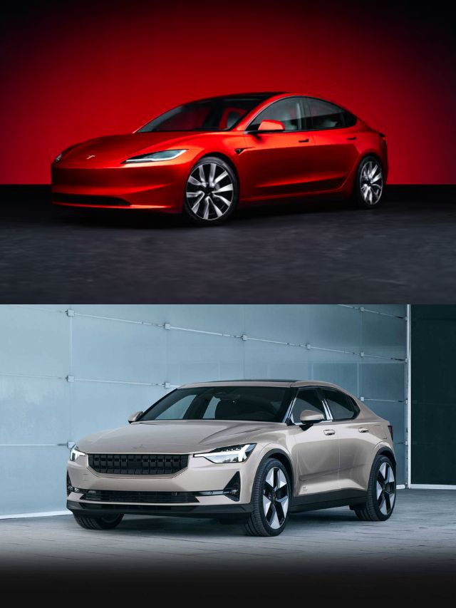 Tesla Model 3 vs. Polestar 2