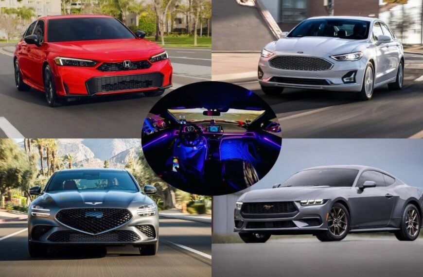 Best Cars with Ambient Lighting under $20K to $40K