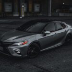 toyota camry parked