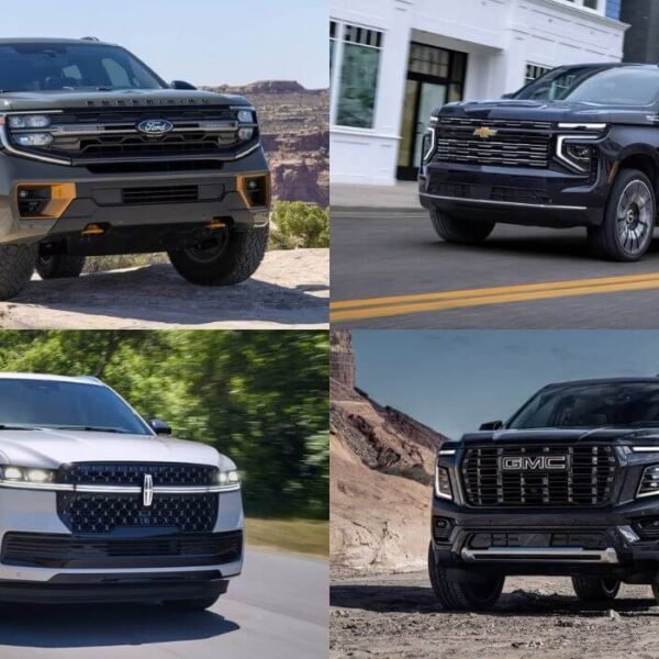 suvs with largest cargo space behind 3rd row