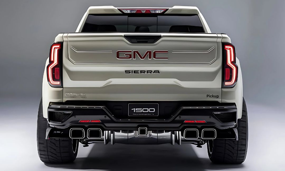 2026 GMC Sierra 1500 Back Profile