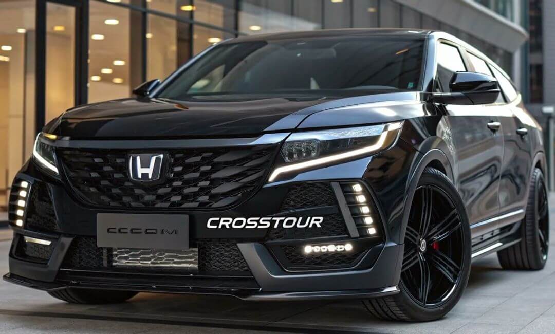 2026 Honda Crosstour Back View