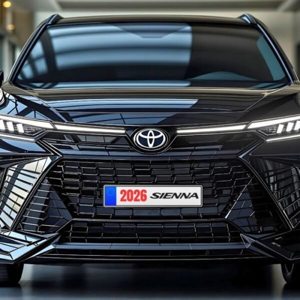 2026 Toyota Sienna Minivan is here