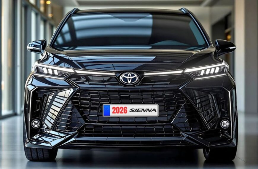 2026 Toyota Sienna Minivan is here