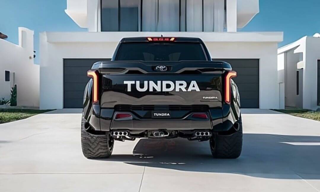 2026 Toyota Tundra Back Profile