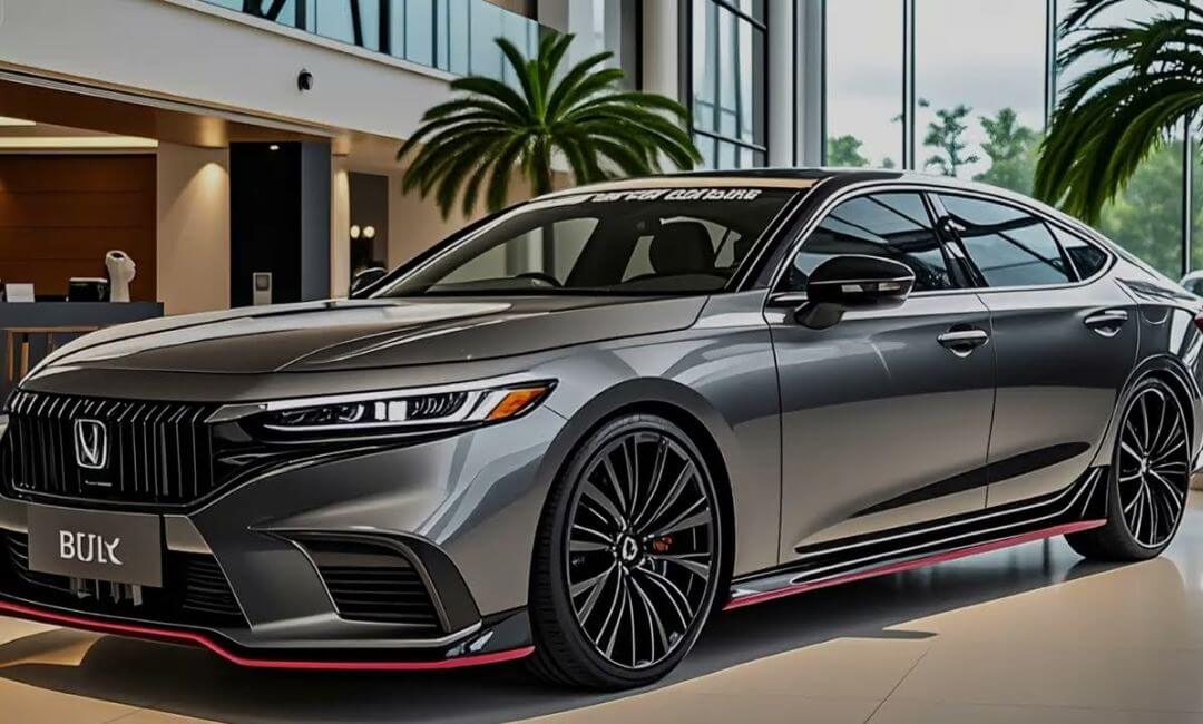 2026 honda civic digital render side profile