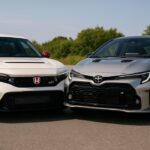 2026 honda civic type r vs gr corolla hot hatch comparison