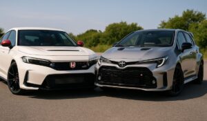 2026 honda civic type r vs gr corolla hot hatch comparison