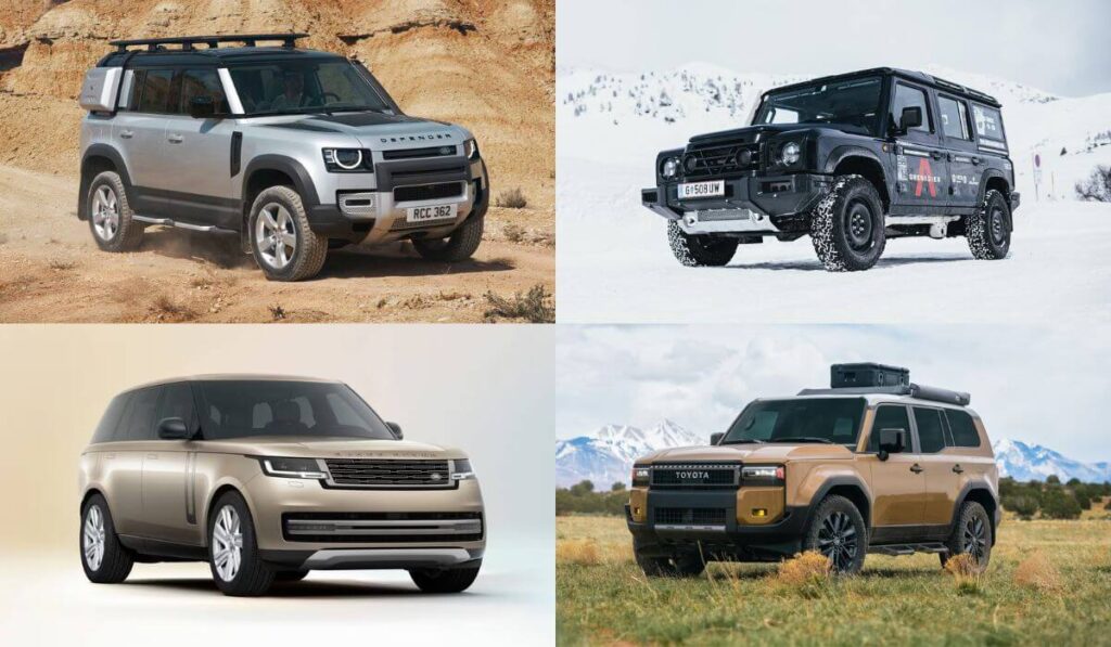 cars similar to g wagon