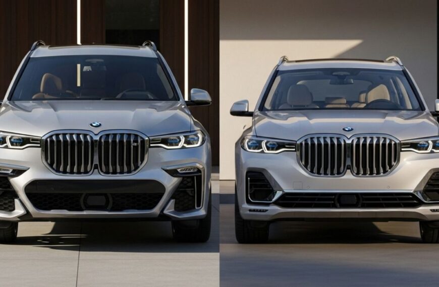 2026 BMW X7 vs. 2025 BMW X7