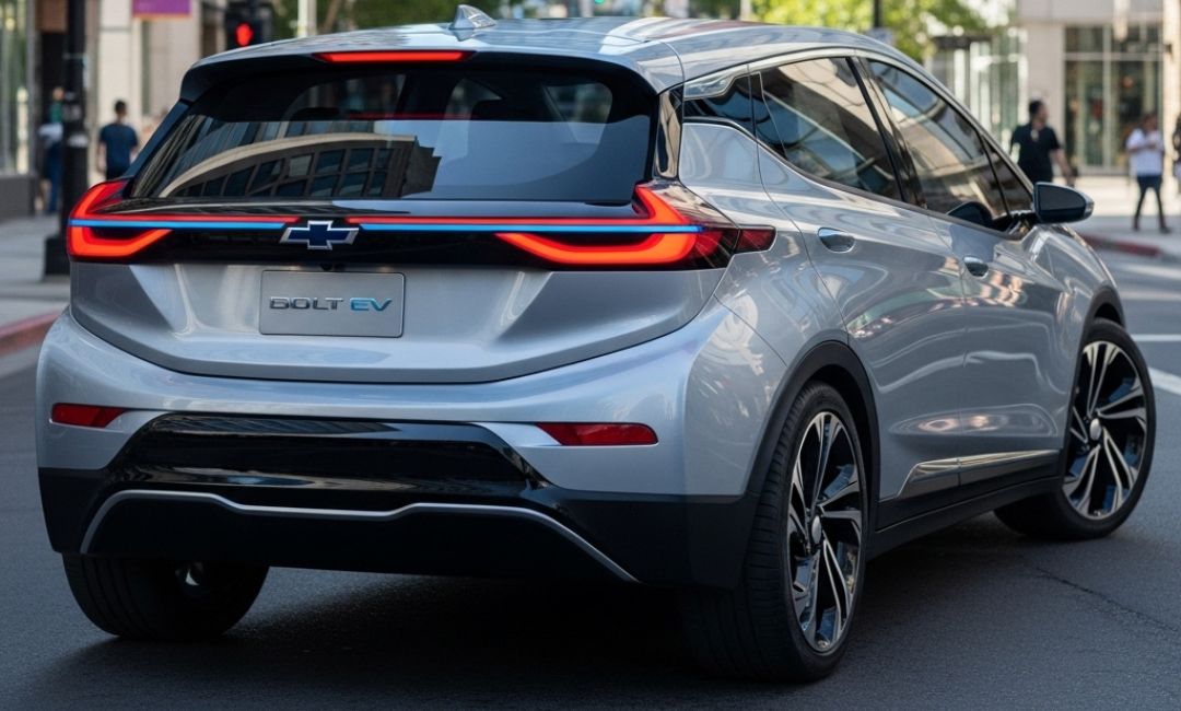 2026 Chevy Bolt EV Rendering  Rear Angle View