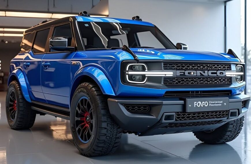 2026 Ford Bronco Rendering Looks Like a Supertruck