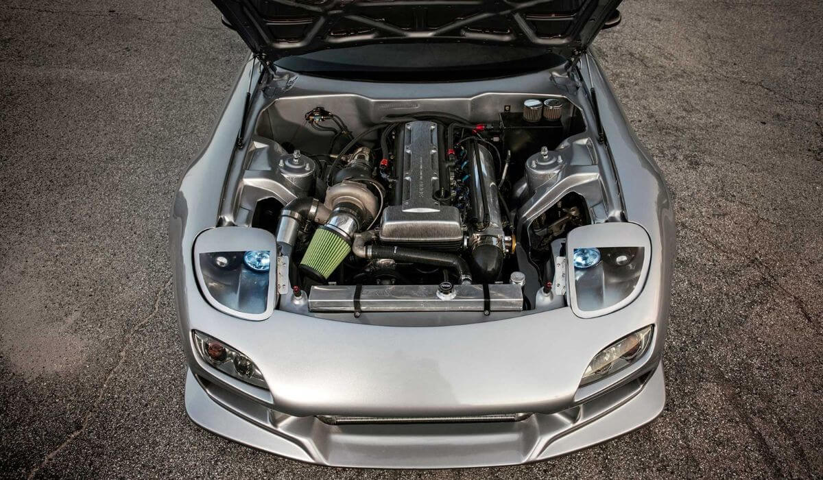 Mazda RX-7 FD with a 2JZ-GTE Swap