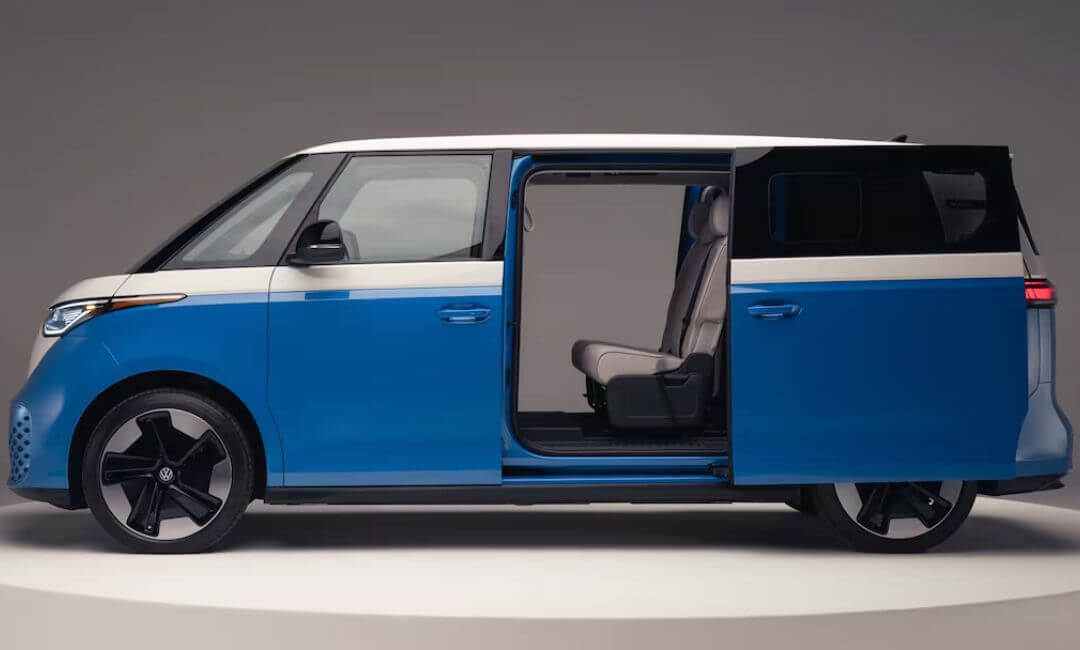 Volkswagen ID Buzz with sliding doors