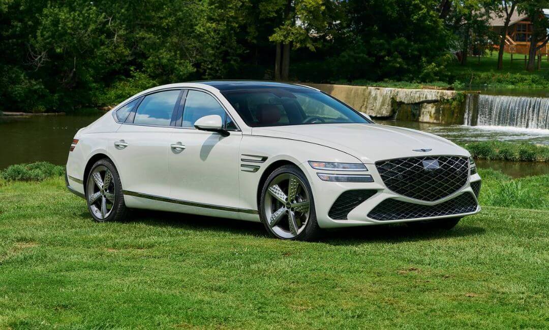 2025 Genesis G80 35T Sport Prestige Sedan Exterior Shown
